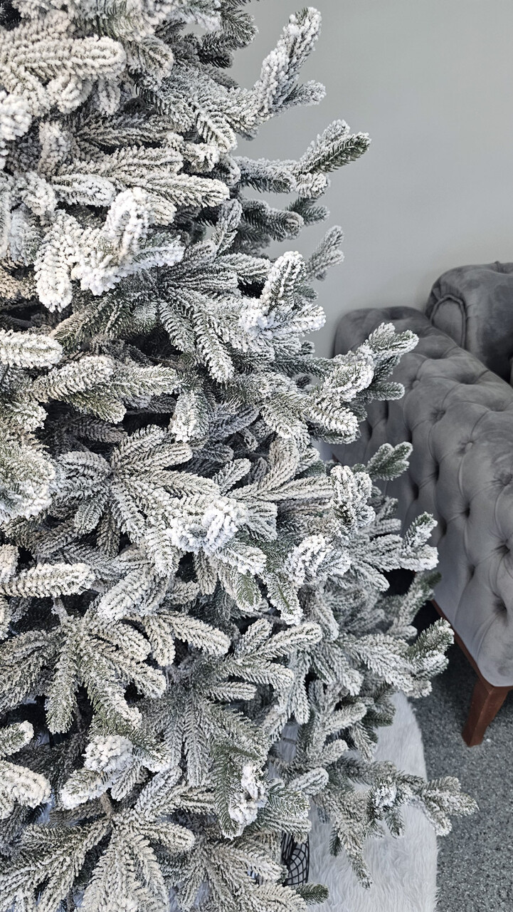 Brad artificial Christmas Deluxe by Sersimo, Viena nins, 3D, 230cm - imagine 16