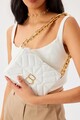 Geanta, Lucky Bees, 520 White, piele ecologica, alb