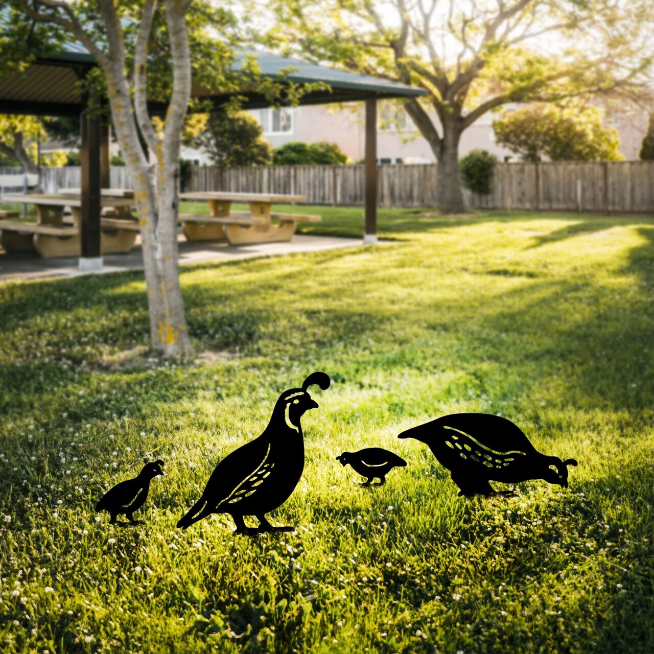 Obiect decorativ de grădină, Fam 05, Negru - imagine 2