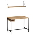 Birou, Elegance, Lou, Stejar safir / negru