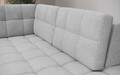 Coltar extensibil dreapta 5 locuri ELTAP, RT-84MO, Blewett, 299x198x82 cm, lemn/poliester, gri deschis