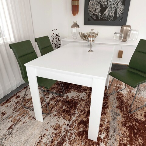 Masa, comforty, single 120, 120x78x80 cm, alb