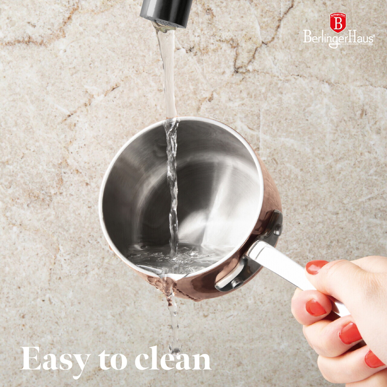 Cratita Berlinger Haus, Copper Touch, 8.5 cm, inox, cupru - imagine 10