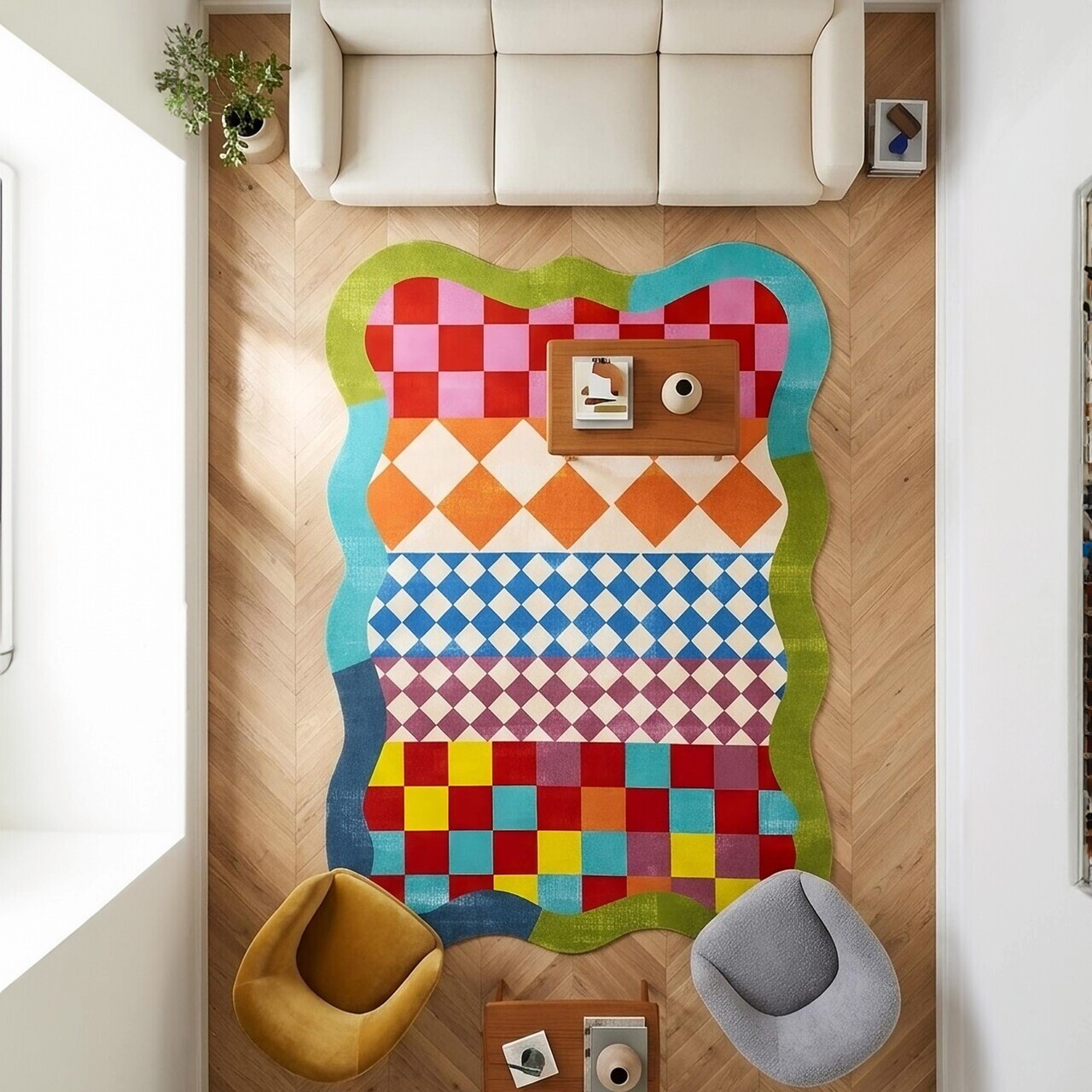 Covor, Fr360, 80x150 cm, Multicolor - Imagine 2