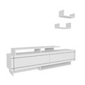Comoda TV, Zena Home, Tammy, 180x54x36.8 cm, PAL, Alb