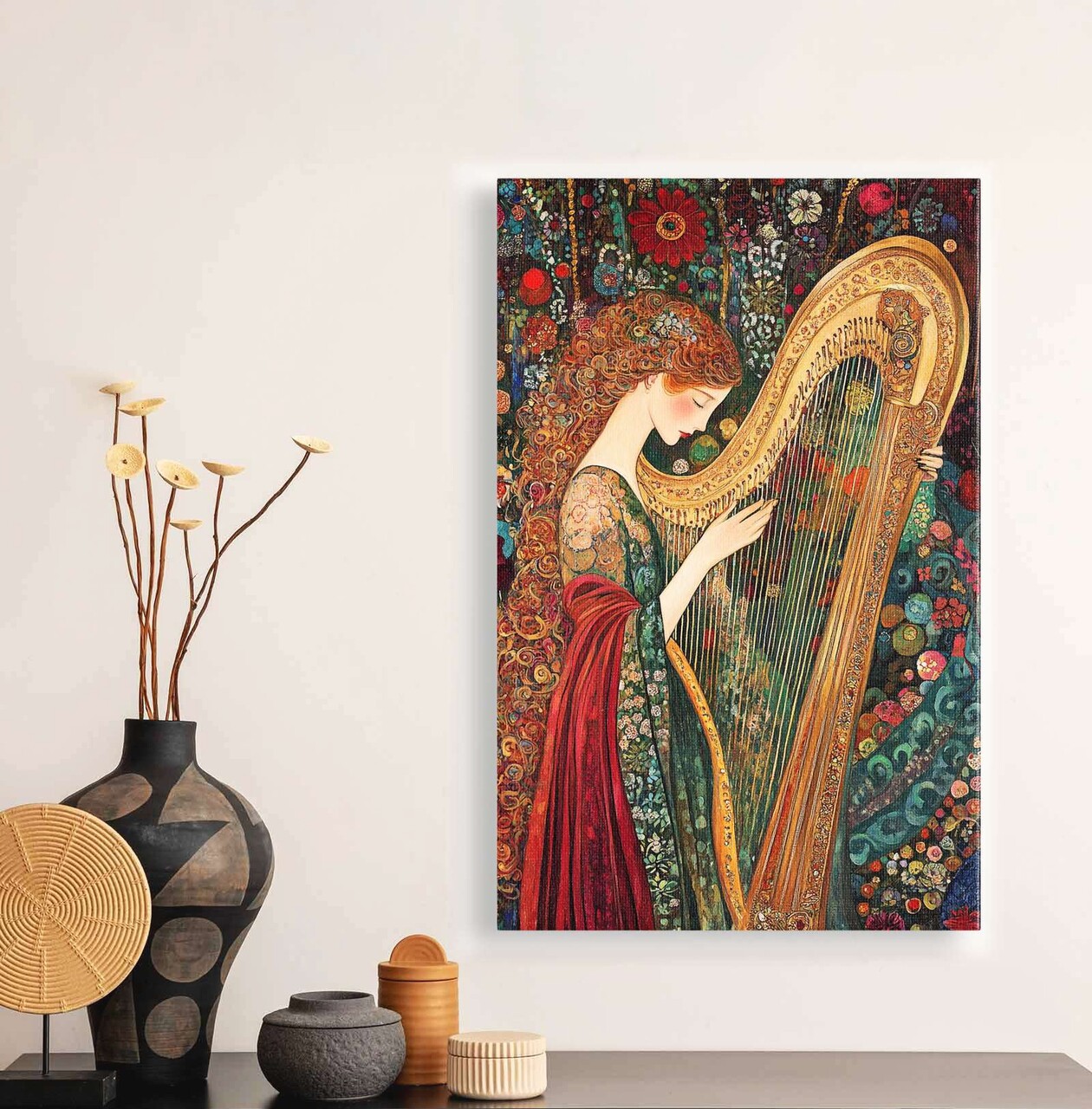 Tablou decorativ YNS-1044-45 x 70 Lemn Multicolor