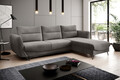 Coltar extensibil dreapta 3 locuri ELTAP, RT-04LO, Silva, 276x201x100 cm, lemn/poliester, gri