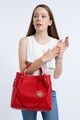Geanta Beverly Hills Polo Club, 396, piele ecologica, rosu