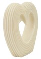 Figurina decorativa Lovvy Quarzy, Mauro Ferretti, 30x7x26 cm, polirasina, alb