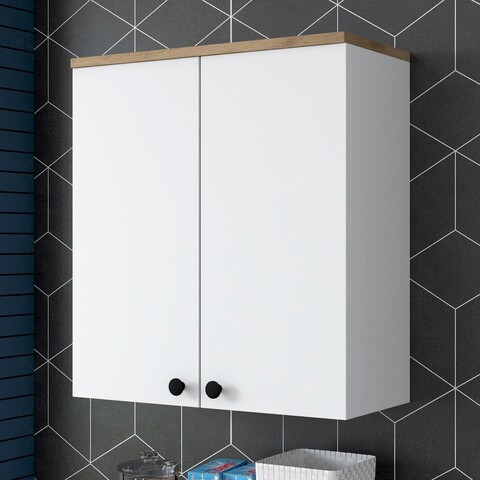 Dulap multifunctional, Rani, KB102, 65×71.8×32 cm, PAL, Nuc / Alb mezoni.ro