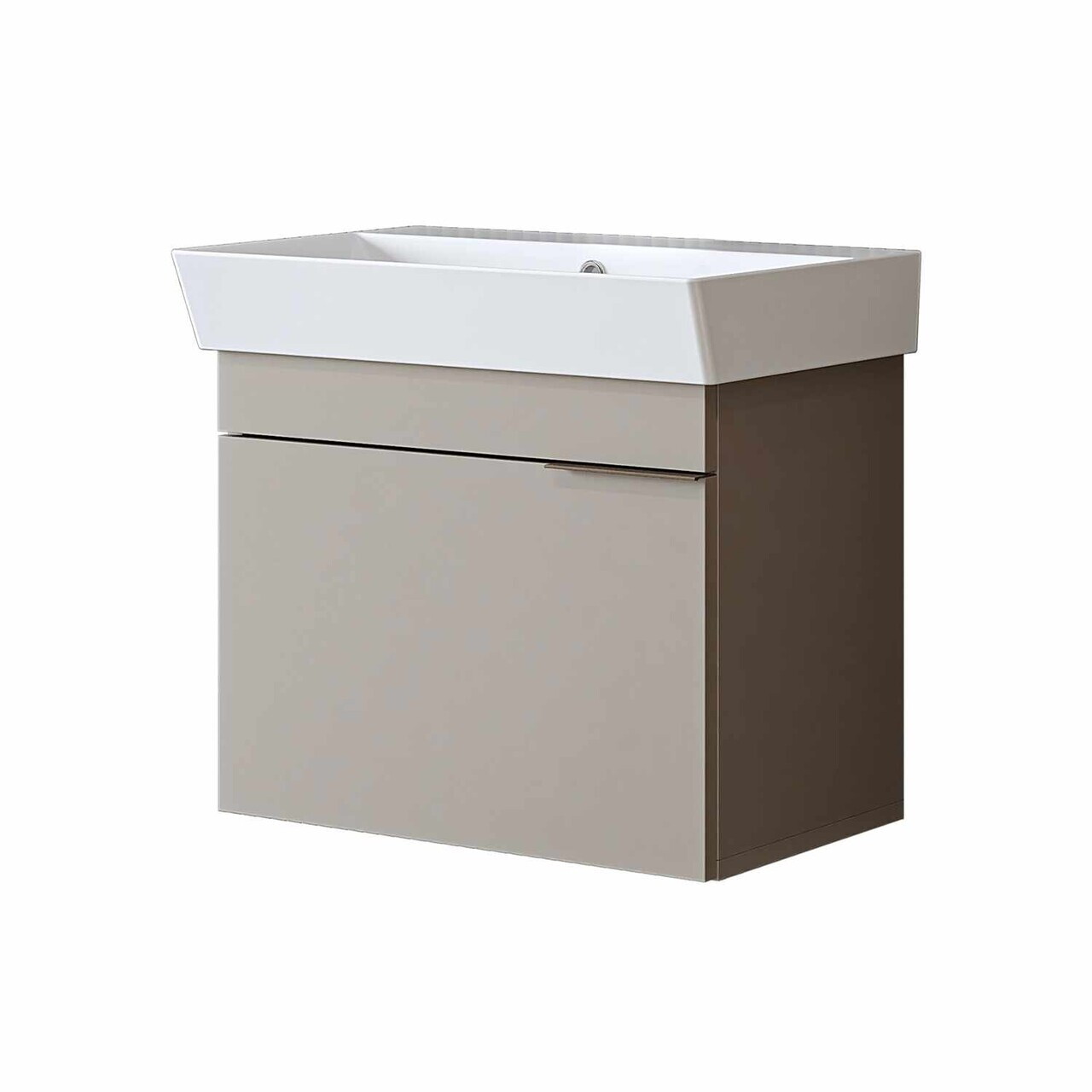 Dulap de baie cu chiuvetă, Hanah Home, Likya 59, 59x54x38.6 cm, PAL, Gresie — imaginea 5