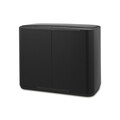 Cos de gunoi cu pedala, Brabantia, Bo Pedal, 36 L, 36.3x54x44 cm, otel, negru mat