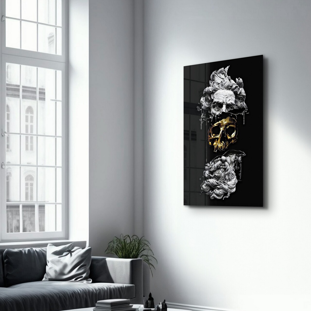 Tablou decorativ, CAM-5079, Dimensiuni: 70 x 110 cm, Multicolor - view 4
