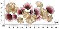Decoratiune de perete 3D Color B, Mauro Ferretti, 117.5x54 cm, fier, multicolor