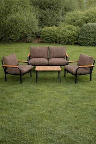 Set mobilier de gradina, Hanah Home, Alya, Bej