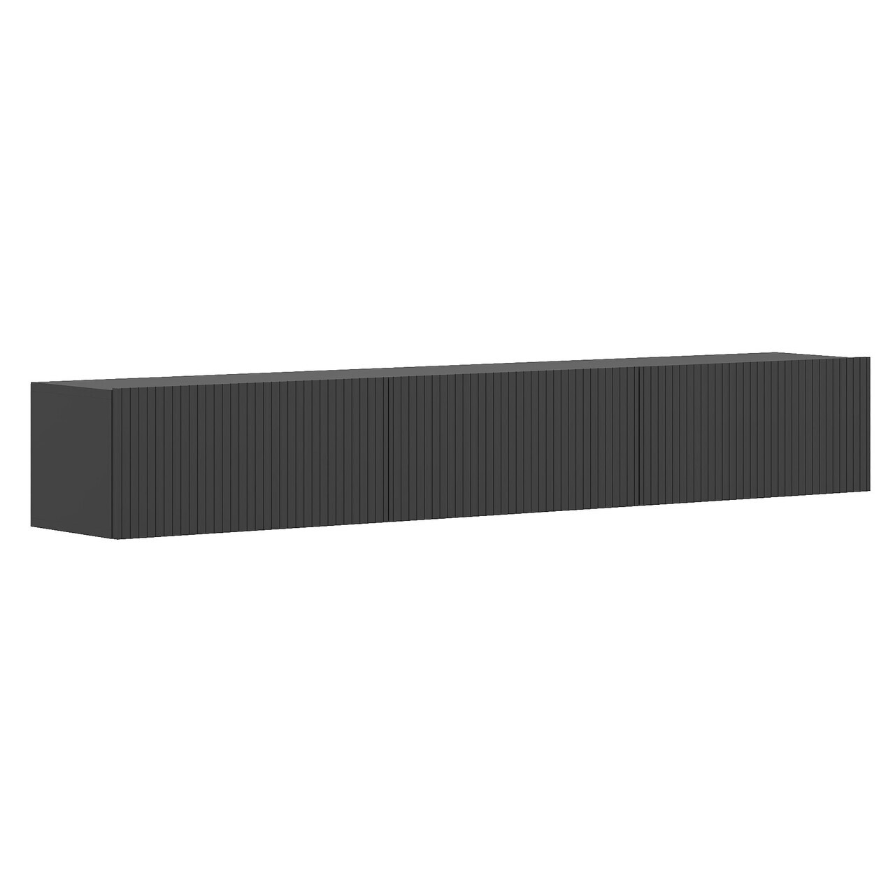 Comoda TV, Hanah Home, Ada, 180x28.6x31.4 cm, PAL, Antracit — imaginea 5