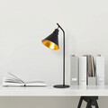 Lampa de masa, Alby, 527ABY2197, Metal, Negru