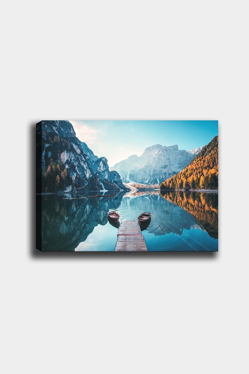 Tablou decorativ, 1499847638-5070, Cadru: 100% LEMN (grosime: 3 cm), Multicolor - view 2