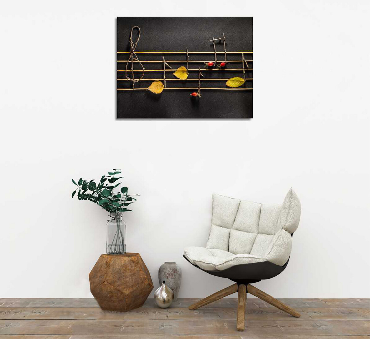 Tablou decorativ, DC406, Rama de lemn, Multicolor - view 2