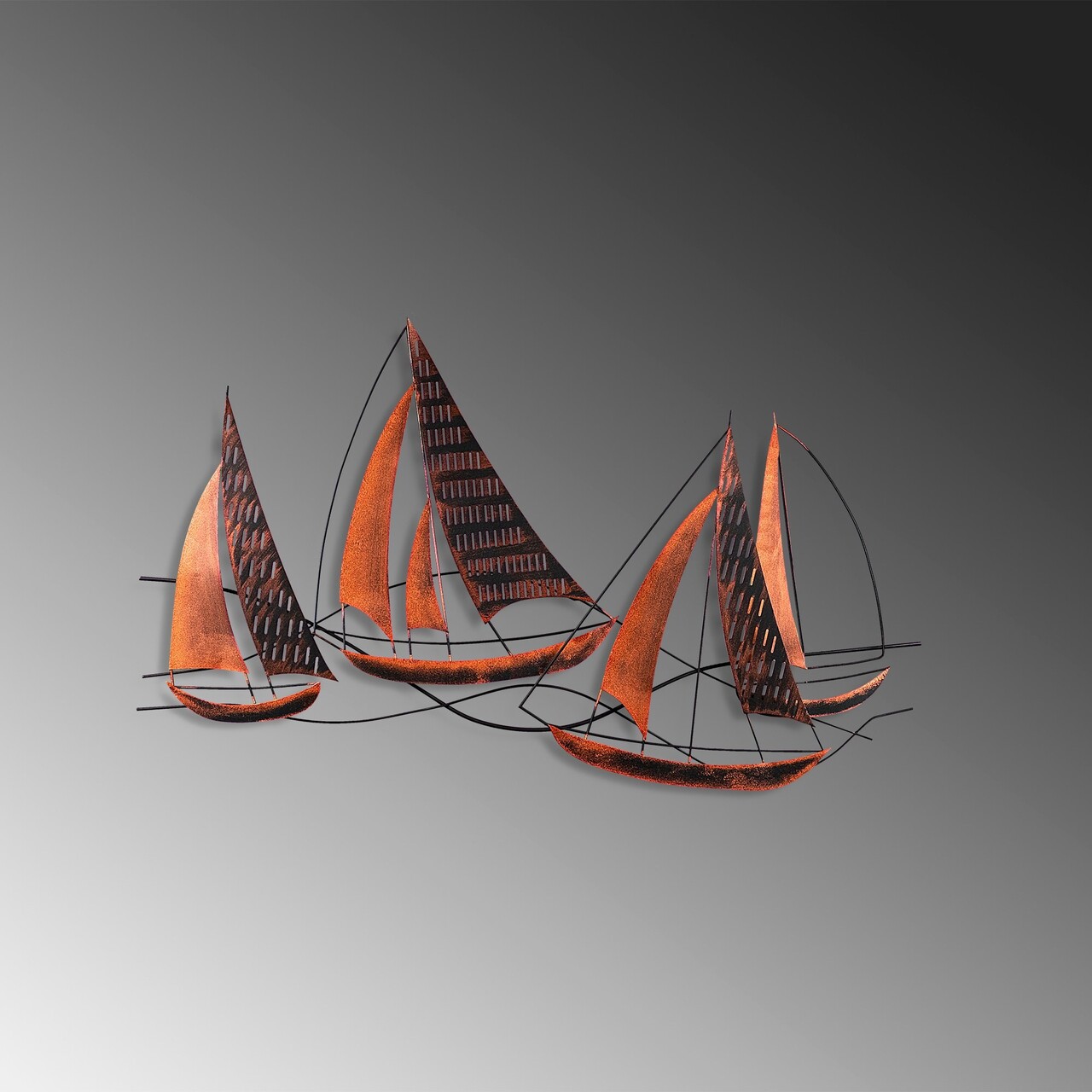 Decoratiune de perete, Barbaros 3, Dimensiuni: 125 x 74 x 4 cm, Multicolor - view 5