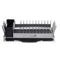 Uscator pentru vase, Kitchen Craft, 41 x 22 x 13 cm, inox