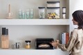 Set cutite cu suport, Brabantia, Profile, 36x12x10 cm, lemn/otel, natural