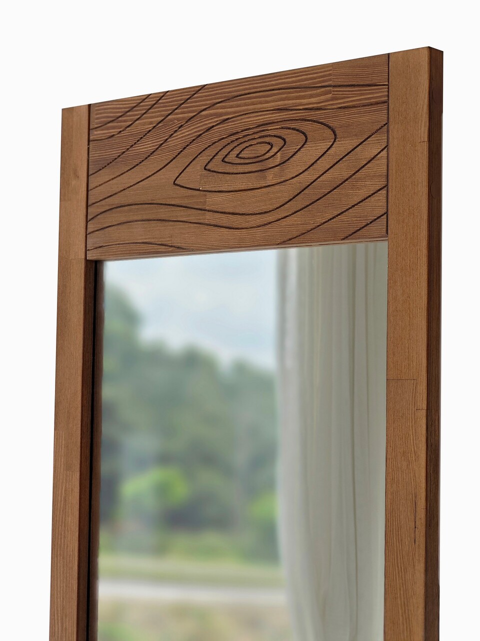 Oglinda Cheval, Neostill, Forest, 55x155x2 cm, Lemn masiv, Castan - 2 | YEO