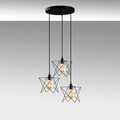 Lustra, Tatum, 584TTM2117, Metal, Negru