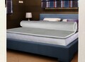 Pachet  2in1, saltea Vitality 80x200x15 cm si topper memory Minty