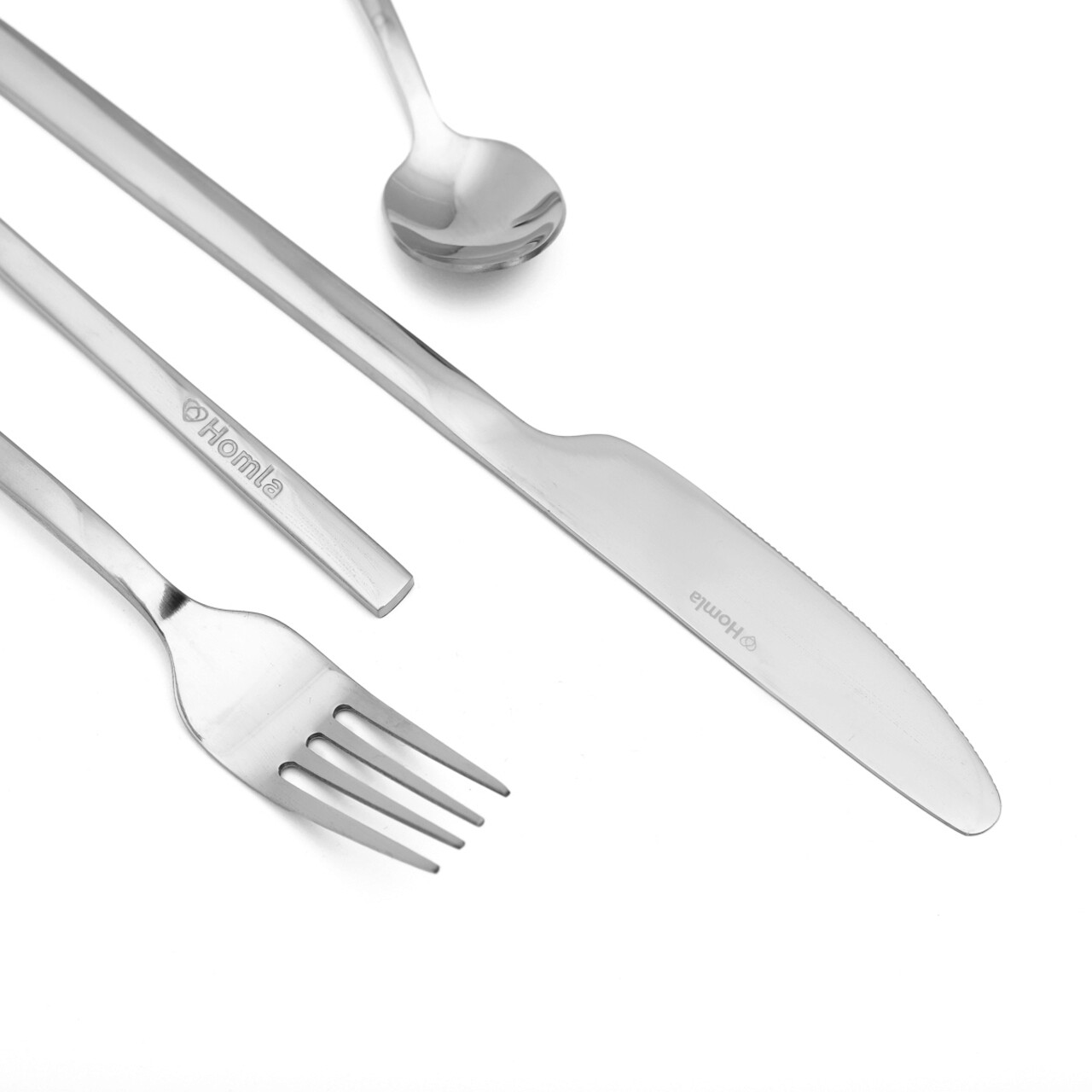 Set tacamuri 24 piese Aperi, Homla, inox tip 430, argintiu - view 6