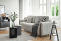 Canapea extensibila 3 locuri, ELTAP, SO-ARC-BL-04ROY, Arcadova, 244x97x97 cm, lemn/poliester, gri inchis/negru