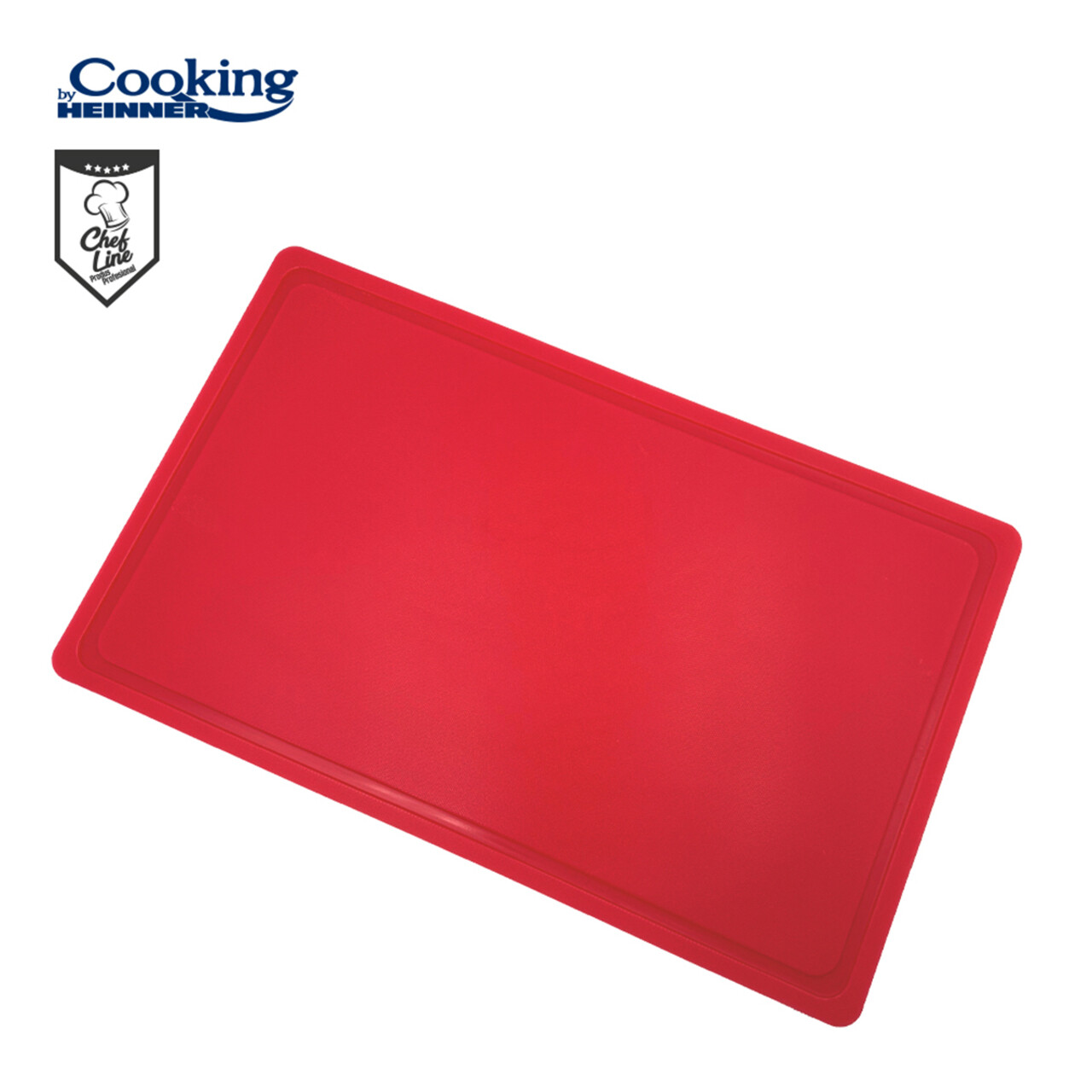 Tocator HACCP GN1/1, Cooking by Heinner, 53x32.5x2 cm, polietilena (LPDE), rosu