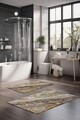 Set covorase de baie, Cartwright, CT-5056, Poliester, Multicolor