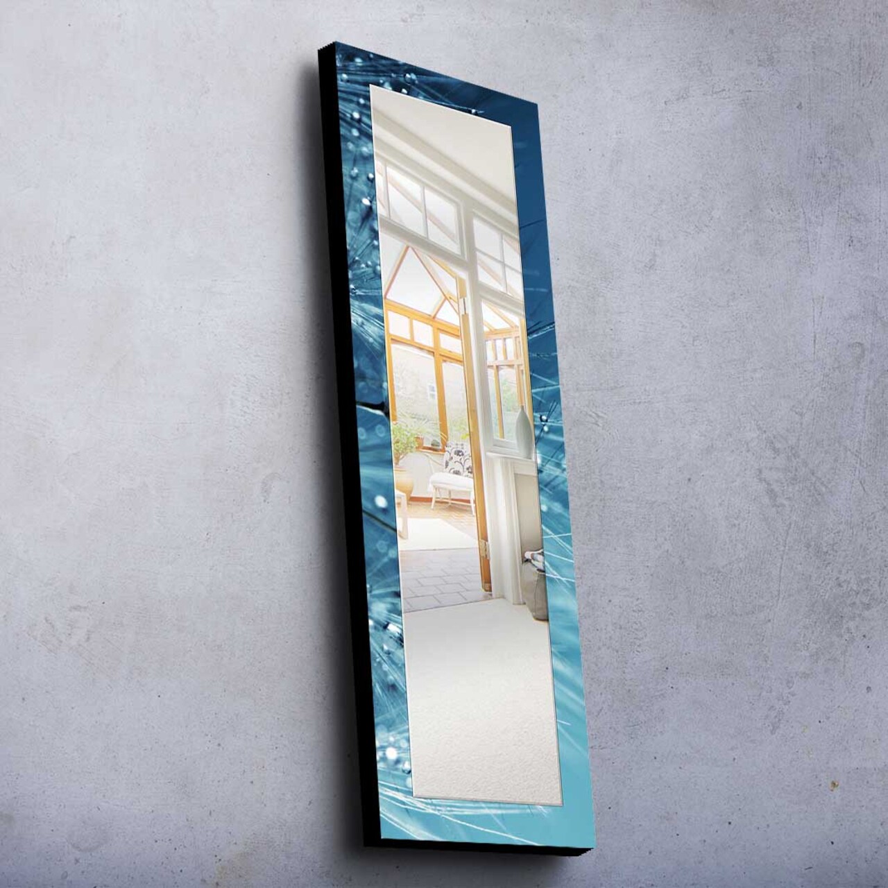 Oglinda decorativa, 40120MA-014, Cadru: 100% LEMN DE PIN (Grosime: 27 mm), Multicolor - view 2