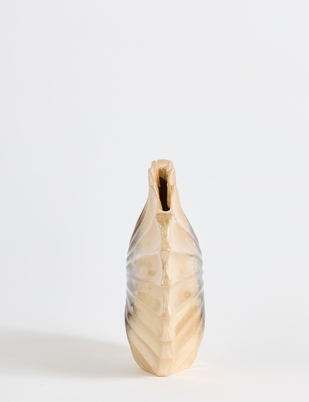 Decoratiune, Seashell, 8x24x26 cm, Poliester, Crem - view 5