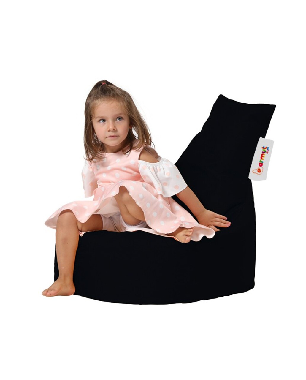 Fotoliu de gradina Bean Bag, Hanah Home, 248FRN1402, Negru - view 6