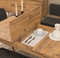 Set masă și scaune extensibile (6 bucăți), Vella, Vina, Pin Atlantic / Antracit