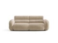 Canapea 3 locuri, Neo, Micadoni Home, 220x100x83 cm, tesatura Chenille, bej inchis