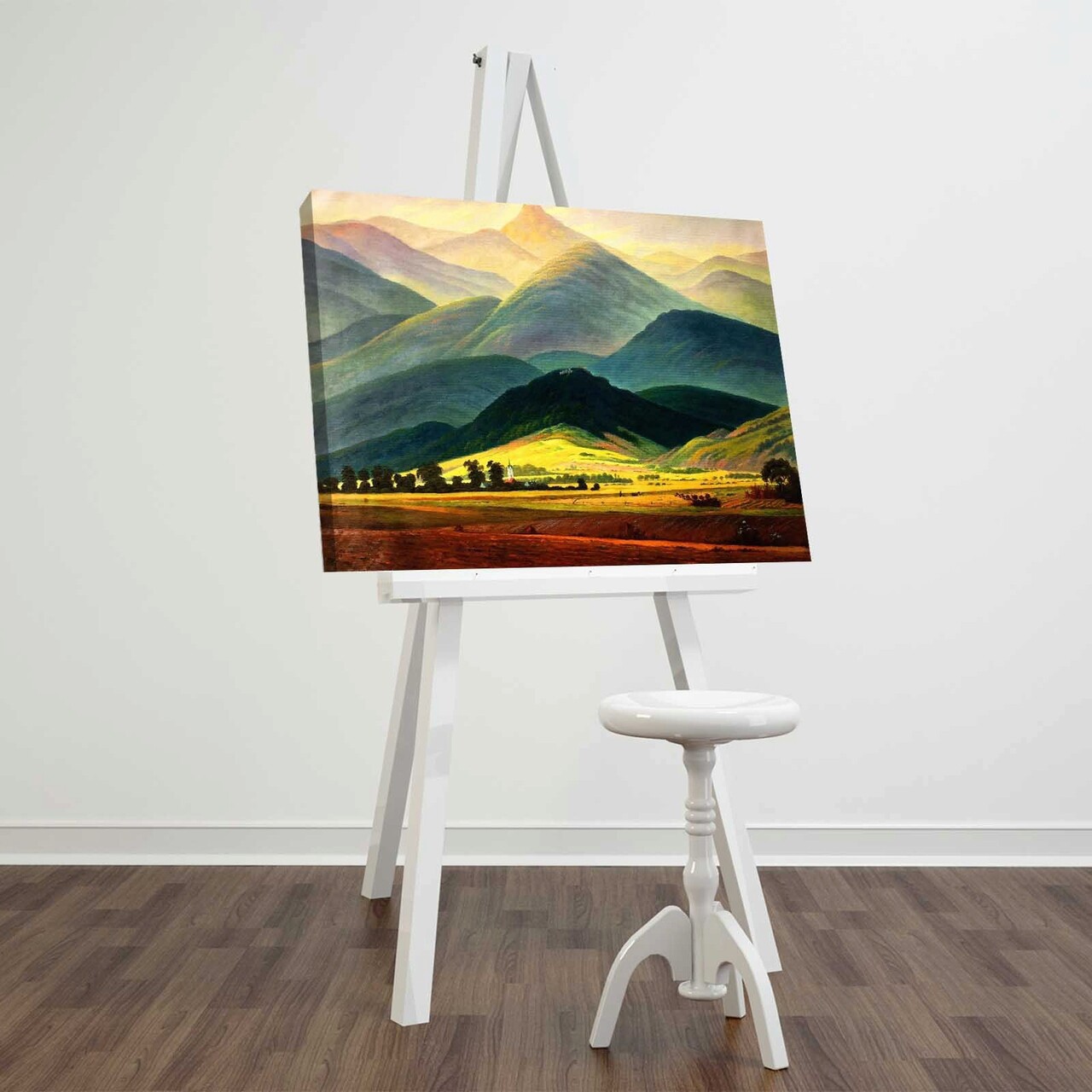 Tablou decorativ, FAMOUSART-100, Canvas, Dimensiune: 45 x 70 cm, Multicolor - 1 | YEO