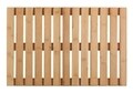 Covoras de baie, Wenko, Duckboard Indoor & Outdoor Bamboo, 40 x 60 cm, bambus, maro