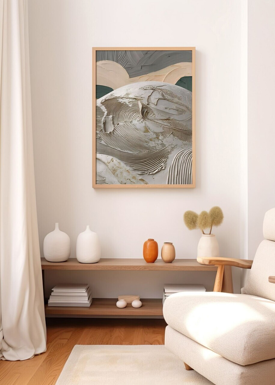 Tablou decorativ, Artnewclahsp60-5070, Lemn masiv, MDF, Multicolor