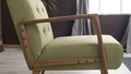 Fotoliu, Balcab Home, 825BLC2321, Lemn de fag, Verde
