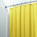 Perdea de dus Poly, iDesign, 183x183 cm, poliester, galben