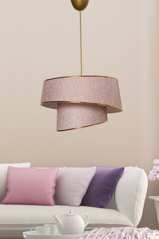 Lustra, barette - gold, fullhouse, 32 x 32 x 70 cm, 1 x e27, 60w, auriu
