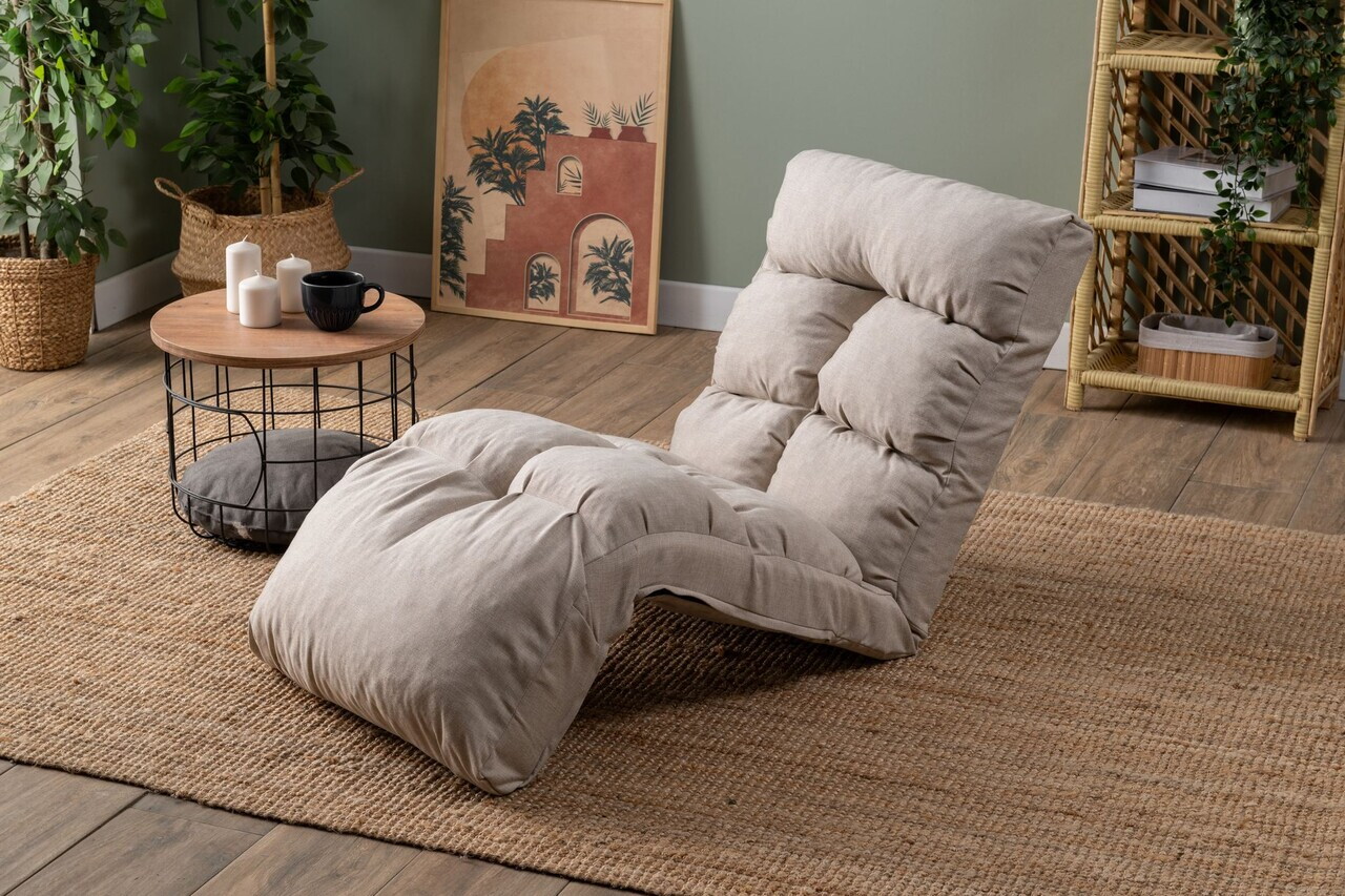 Fotoliu extensibil Atelier del Sofa 859FTN2351 Metal Crem