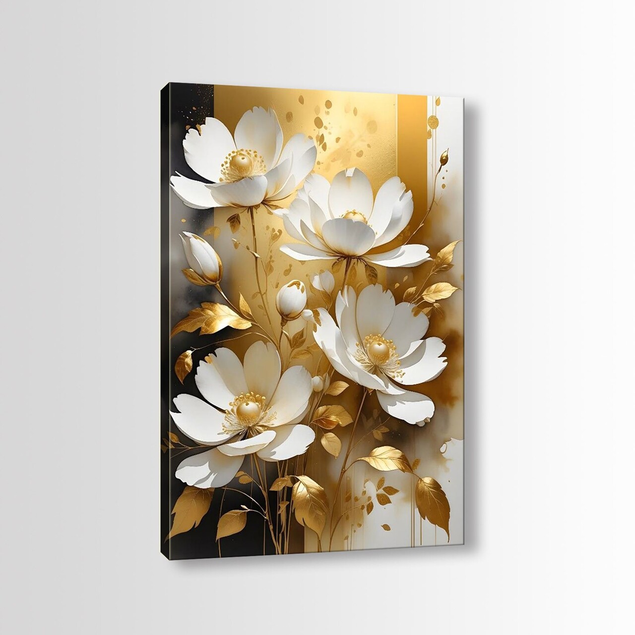 Tablou decorativ, KNV10087, Cadru: 100% LEMN (grosime: 3 cm), Multicolor - view 2