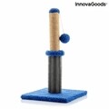 Stalp de zgariat si masaj cu minge pentru pisici Miausage InnovaGoods, 30x51.5 cm