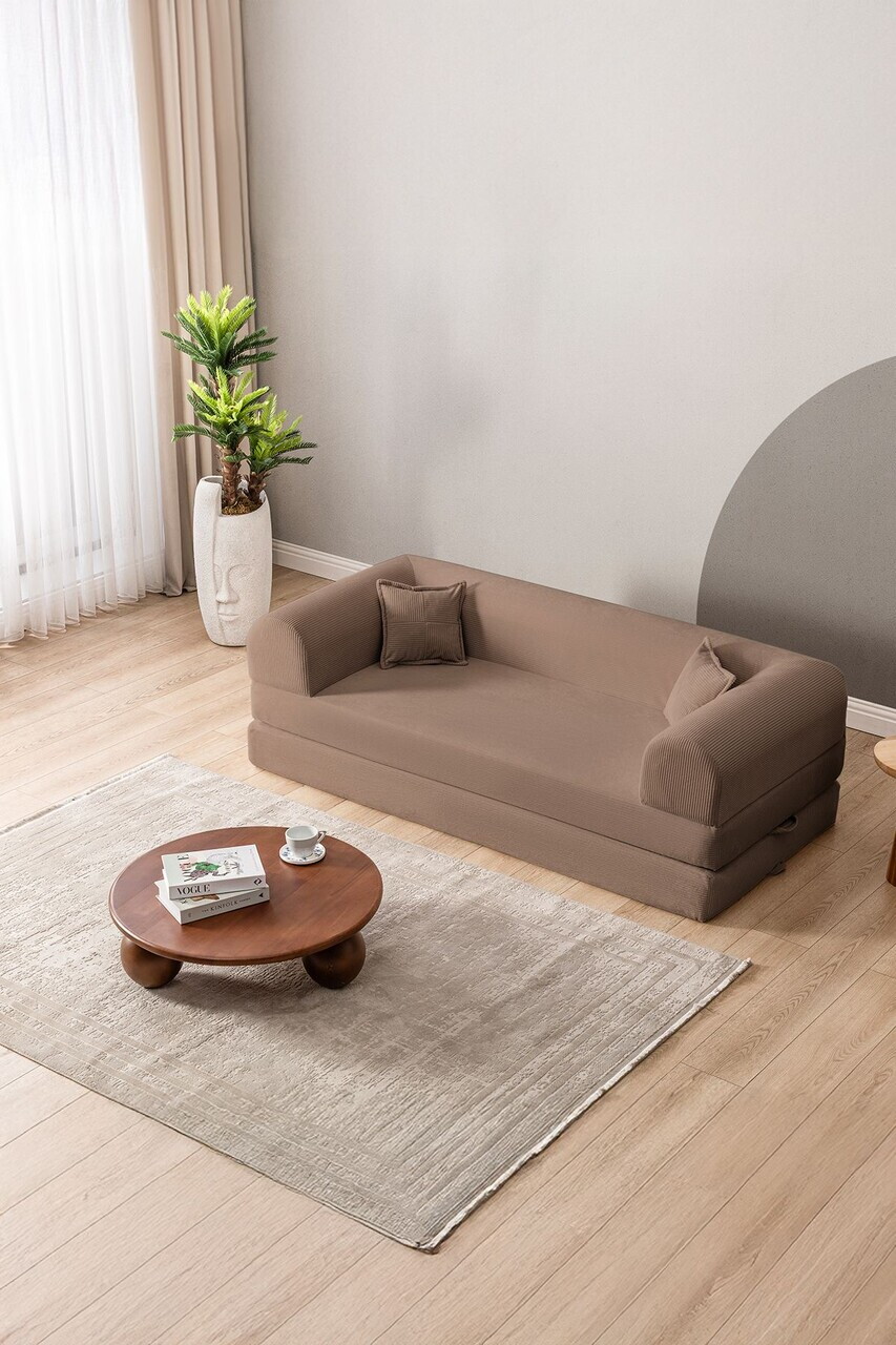 Canapea extensibila 3 locuri, Atelier del Sofa, 118FVL1304, Tesatura plus reiata, Bej - view 3