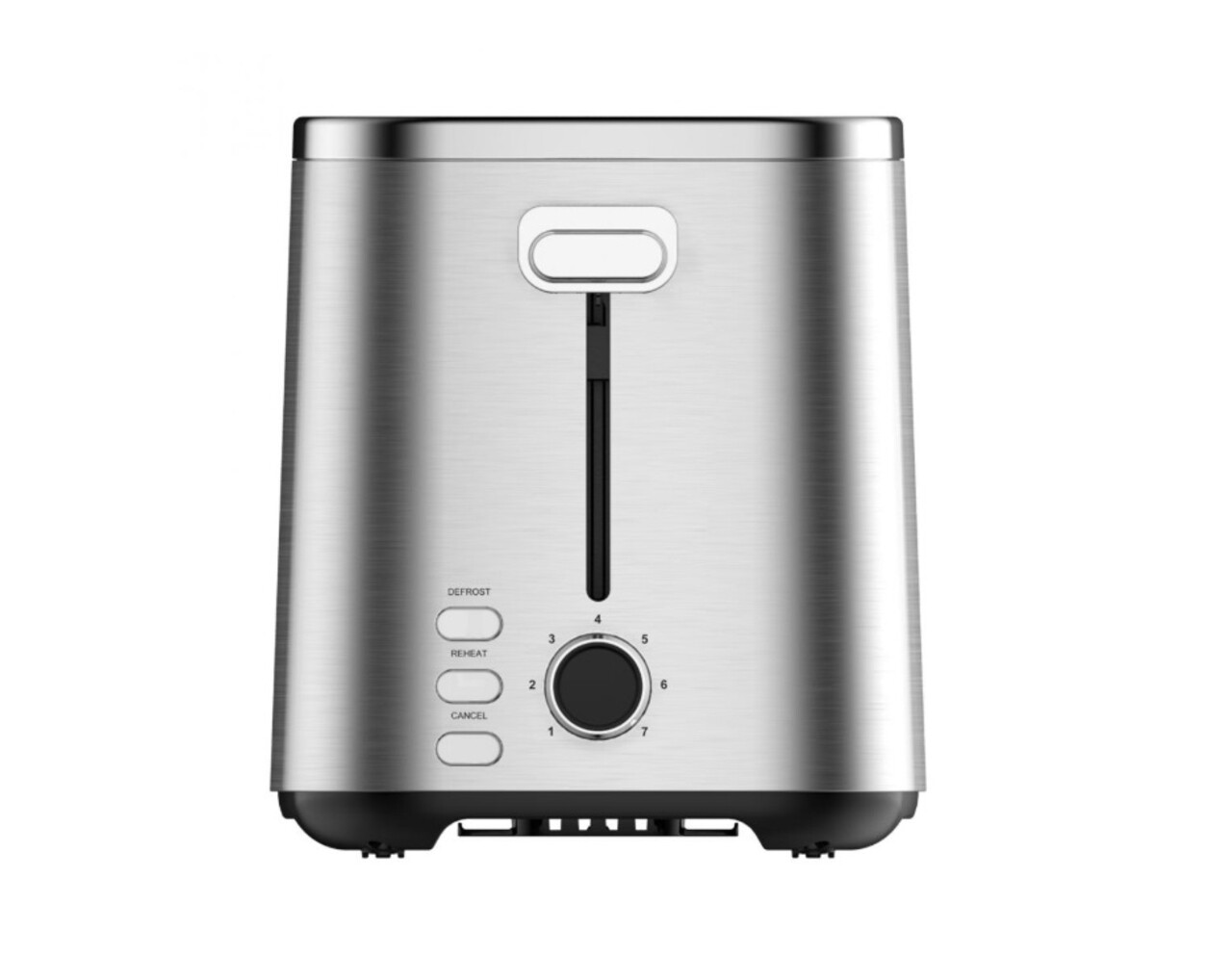 Prajitor de paine Sparkle Toast, Heinner, 800W, argintiu - imagine 3