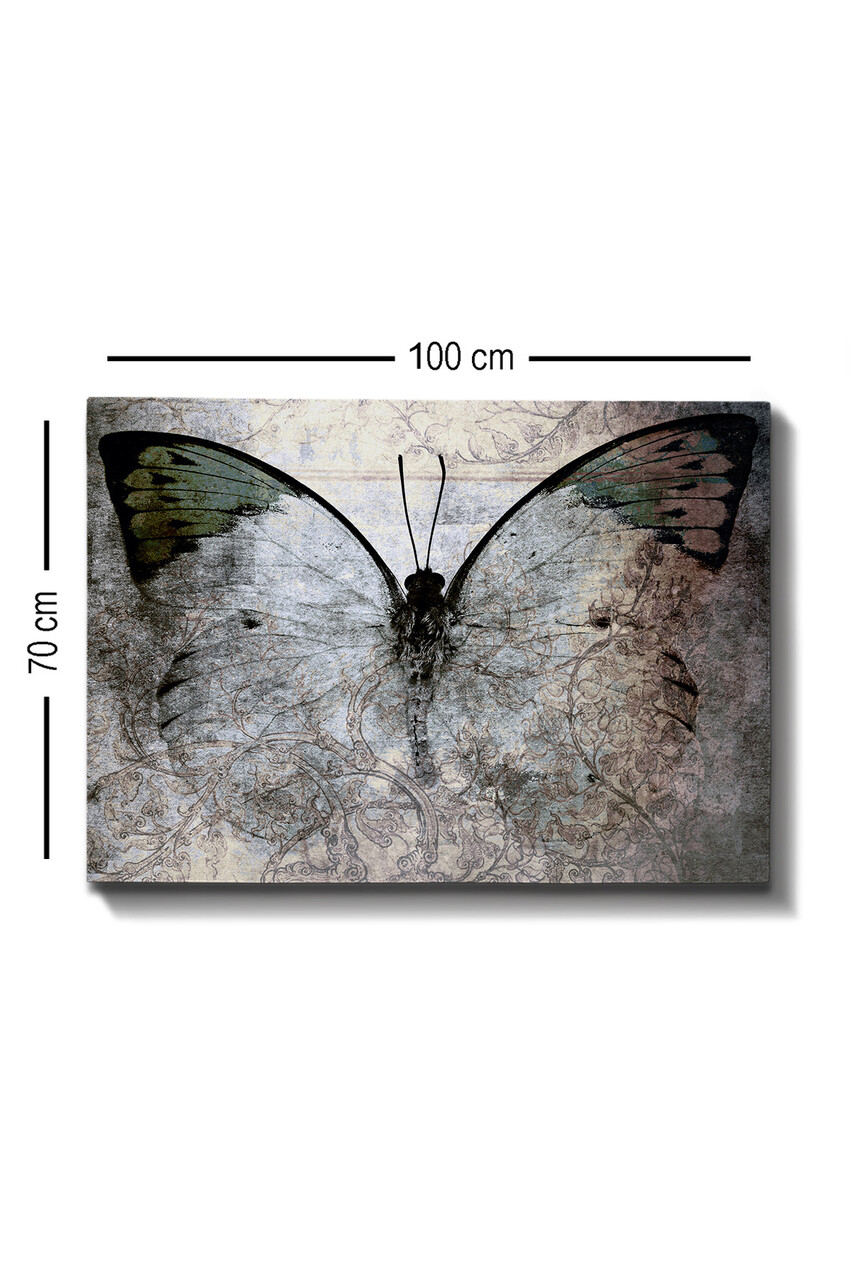 Tablou decorativ, Kanvas Tablo (70 x 100), Cadru: 100% LEMN (grosime: 3 cm), Multicolor - view 3